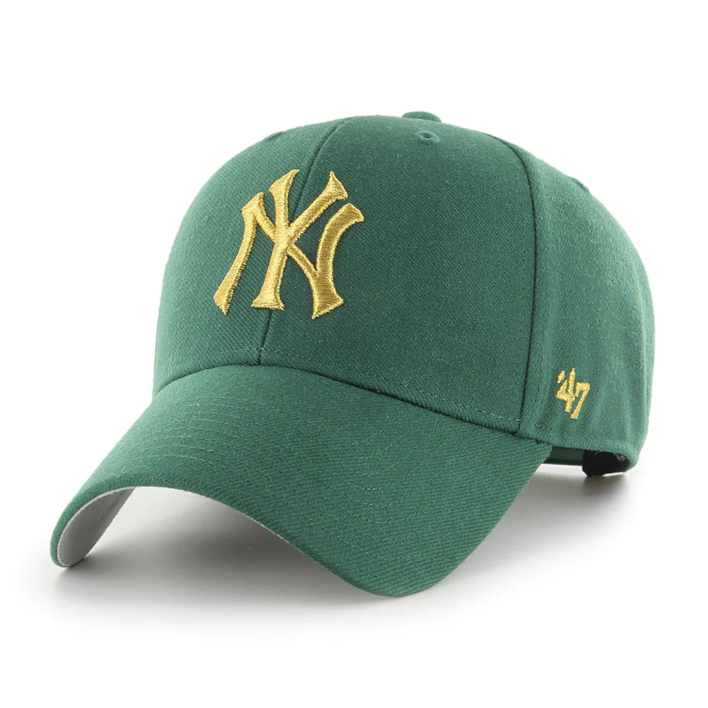 New York Yankees Dark Green 47 Brand MVP Adjustable Hat