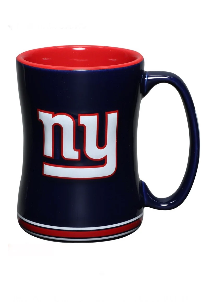 NFL NY Giants 14oz. Sculpted Relief Mug