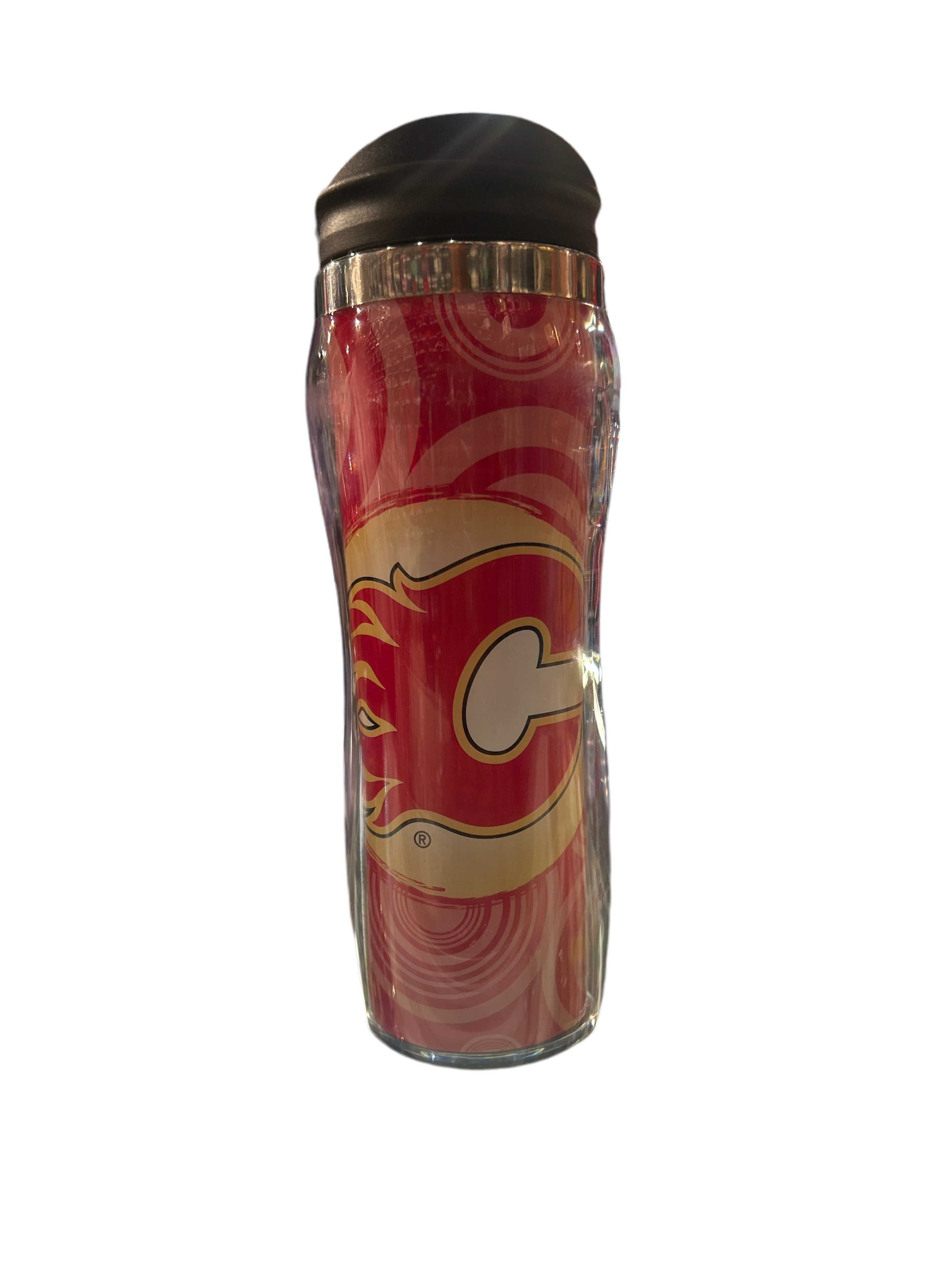 NHL Calgary Flames Circle Logo Travel Mug