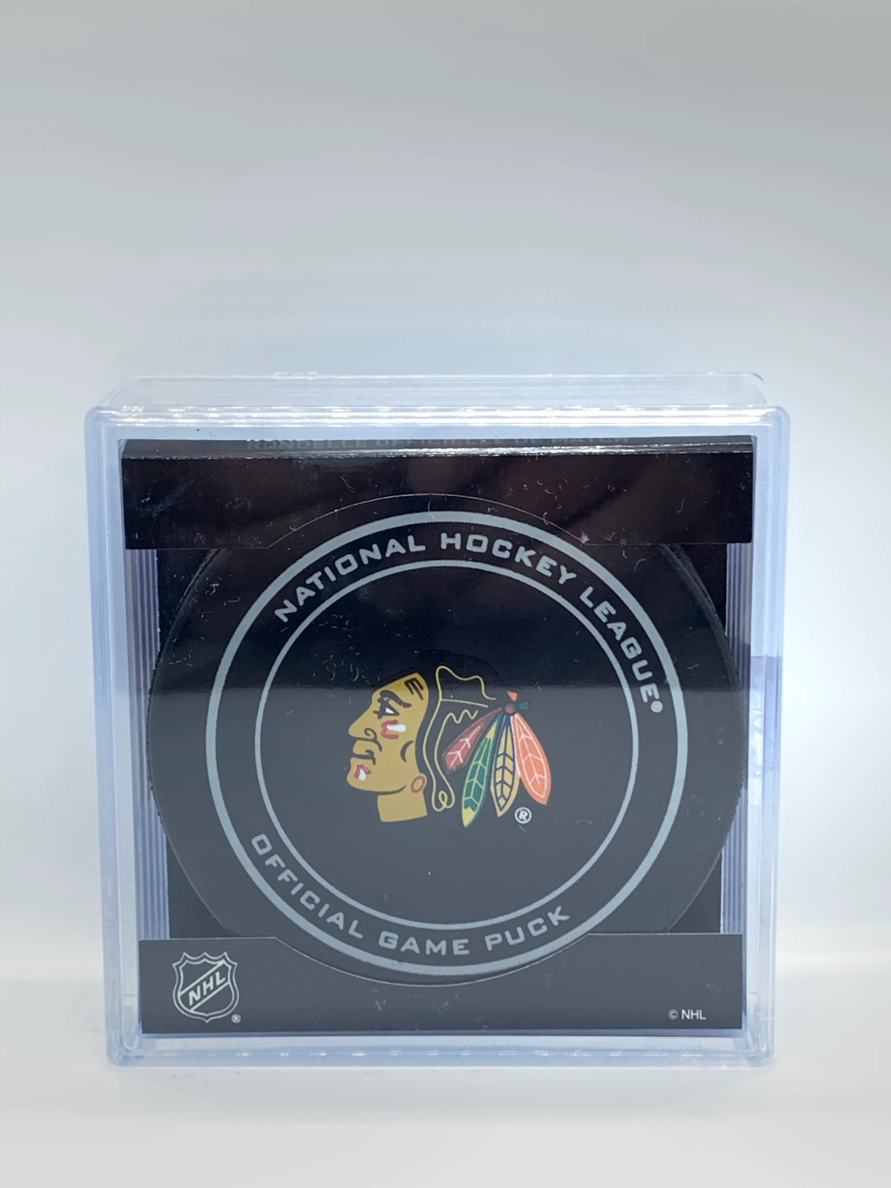 NHL Chicago Blackhawks Official Game Puck