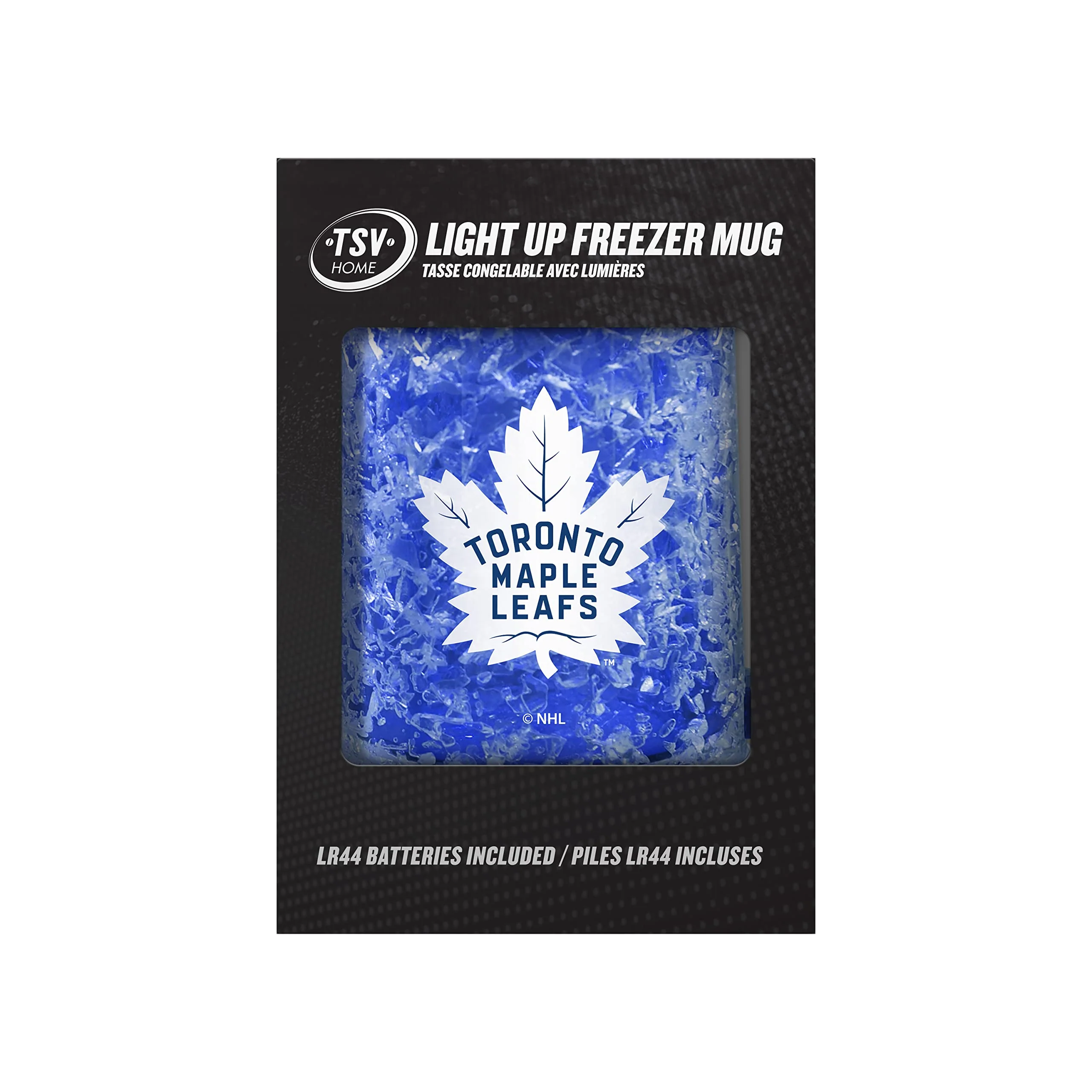 NHL Toronto Maple Leafs Hockey Logo Light Up Freezer Mug - The Sports Vault Corp.