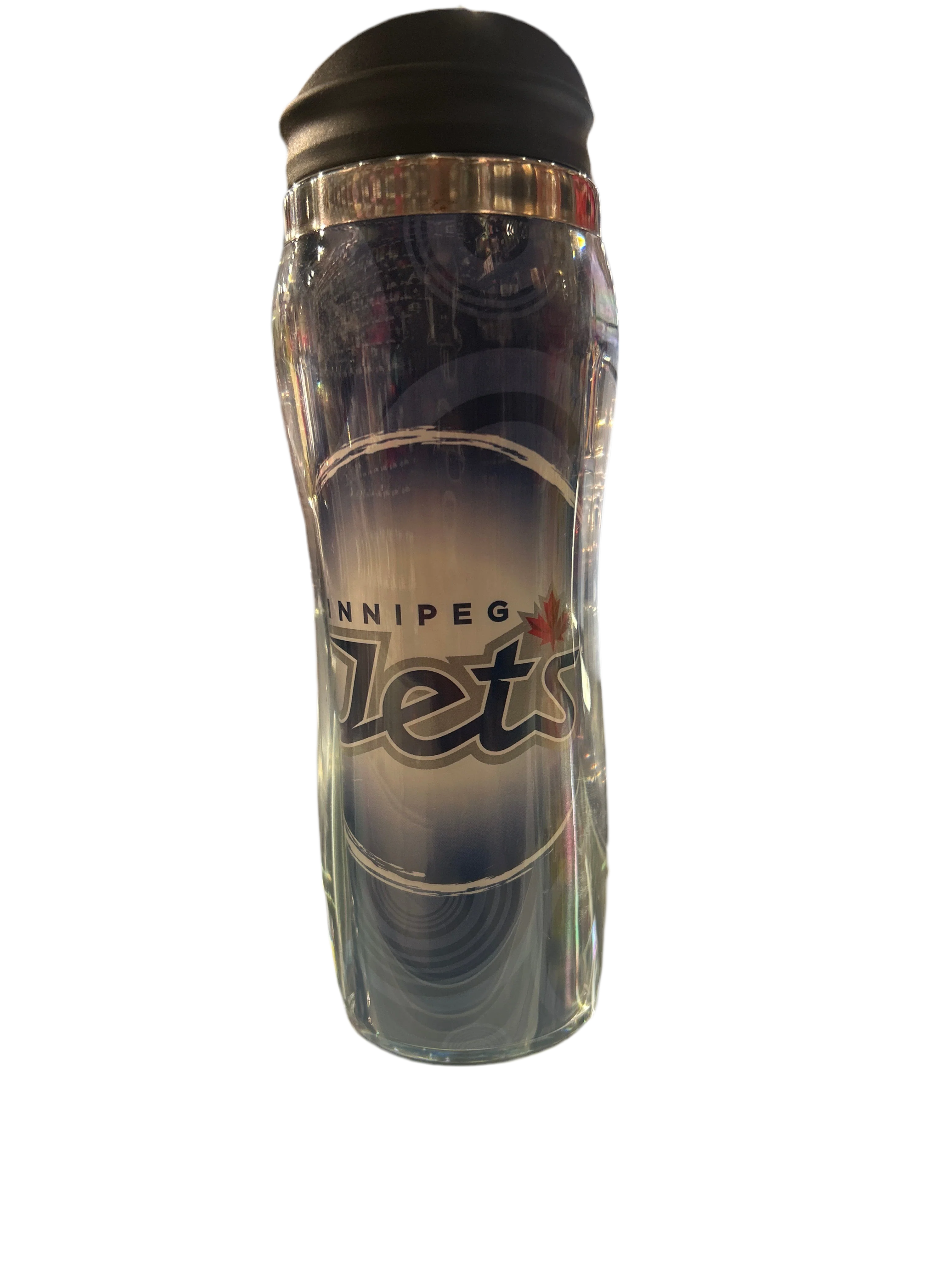 NHL Winnipeg Jets Circle Logo Travel Mug
