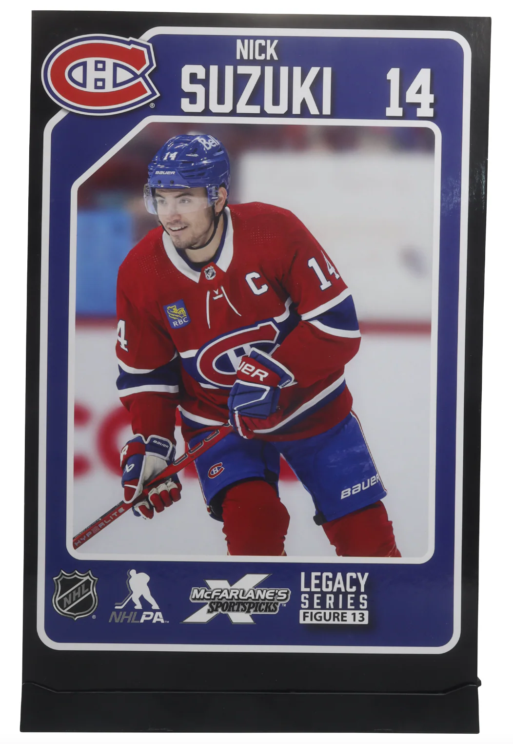 Nick Suzuki McFarlane NHL Sports Picks Figure - Montreal Canadians - Image 4