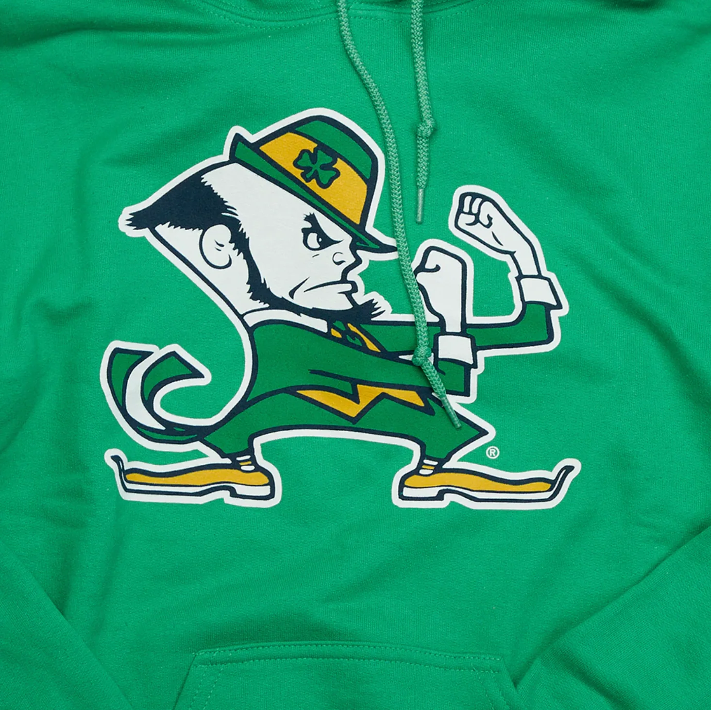 Notre Dame Fighting Irish '47 Imprint Fleece Hoodie - Green - Image 2