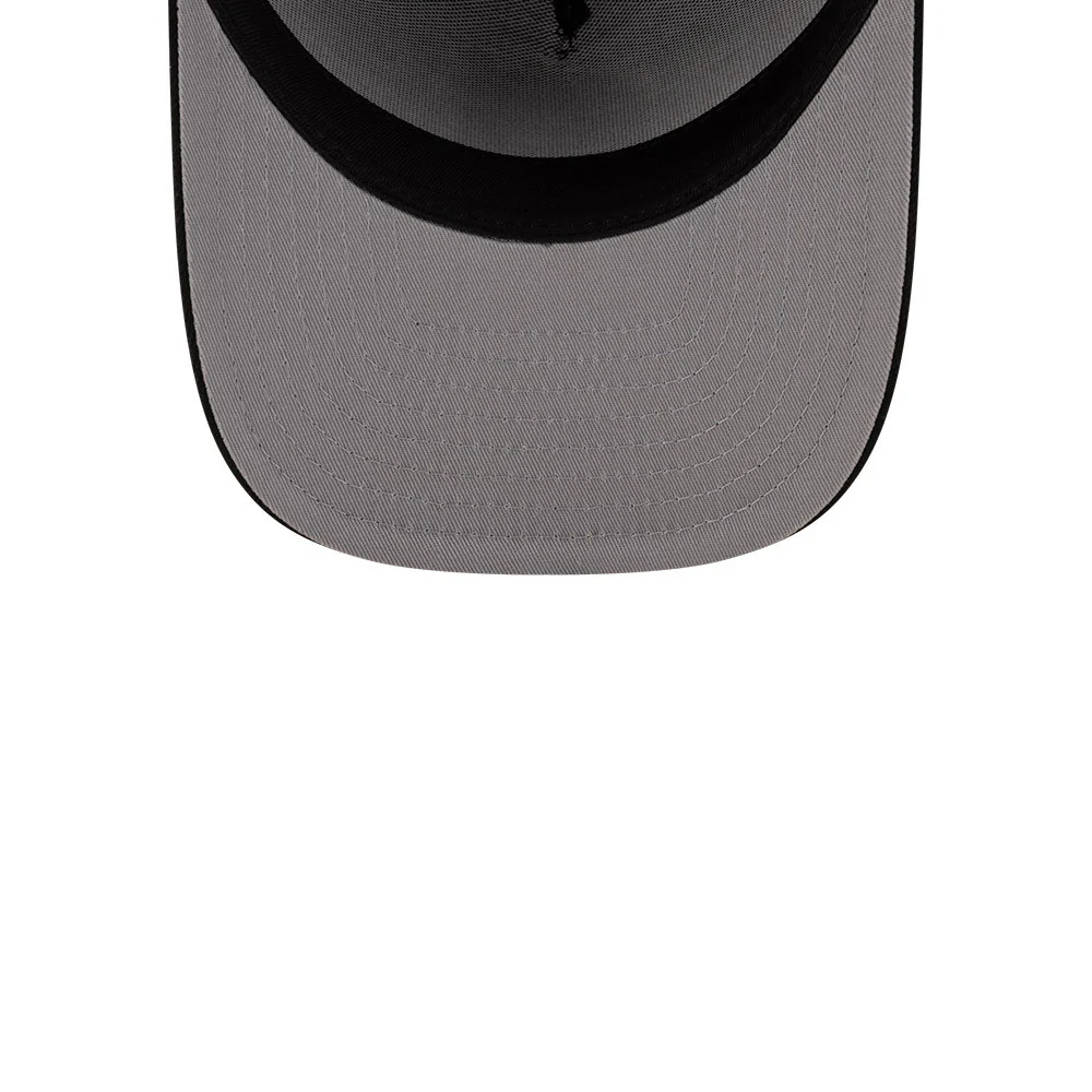 Oklahoma City Thunder New Era 2025 NBA Finals Champions Locker Room Rope A-Frame 9FIFTY Snapback Hat - Black - Image 5