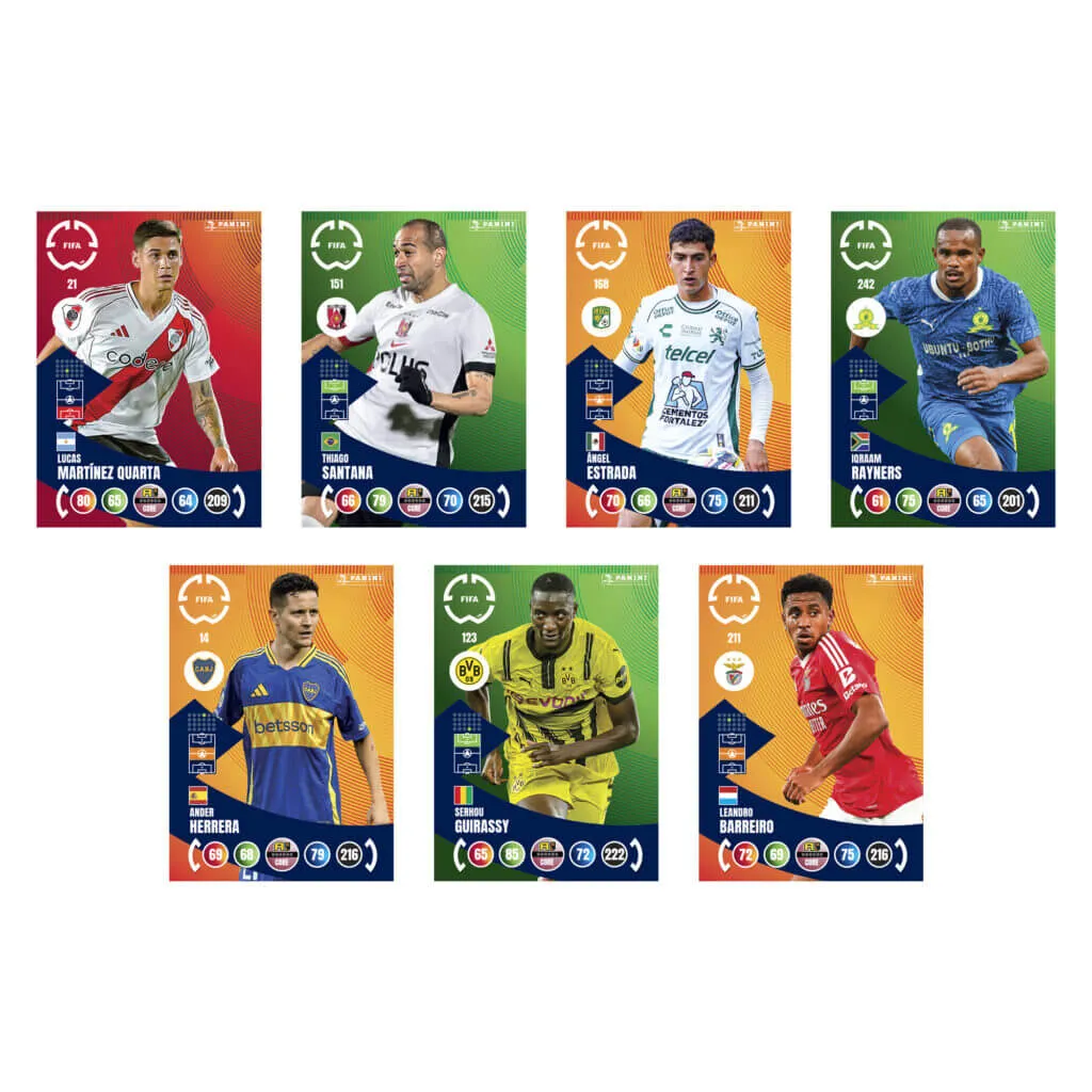 Panini Adrenalyn XL Club World Cup FIFA 2025 Soccer 6 Cards Inside! - Image 3