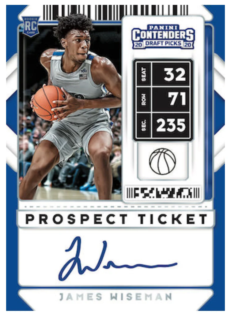 Panini Contenders 2020 Draft Picks Collegiate Basketball -1 Pack / 18 Cards - Image 3