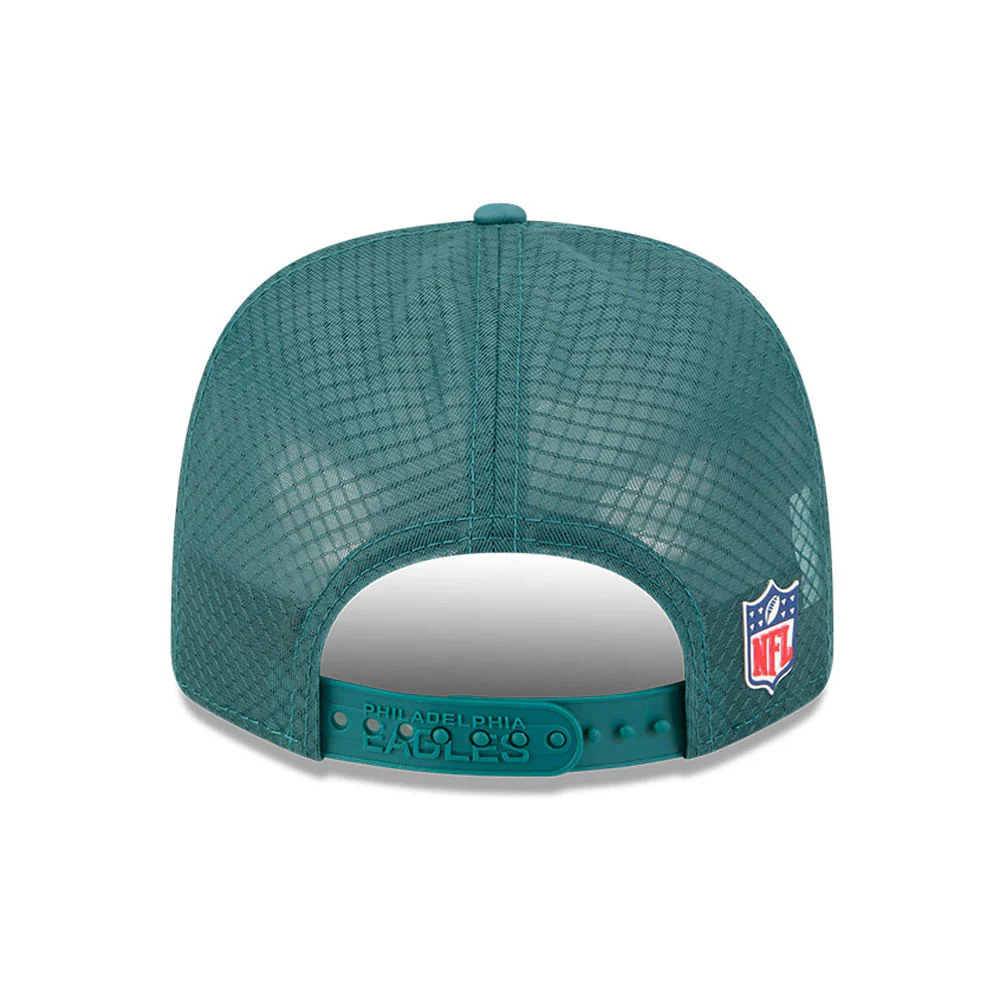 Philadelphia Eagles Green New Era 9Seventy 2025 NFL Sideline Performance Collection Snapback Adjustable Hat - Image 7