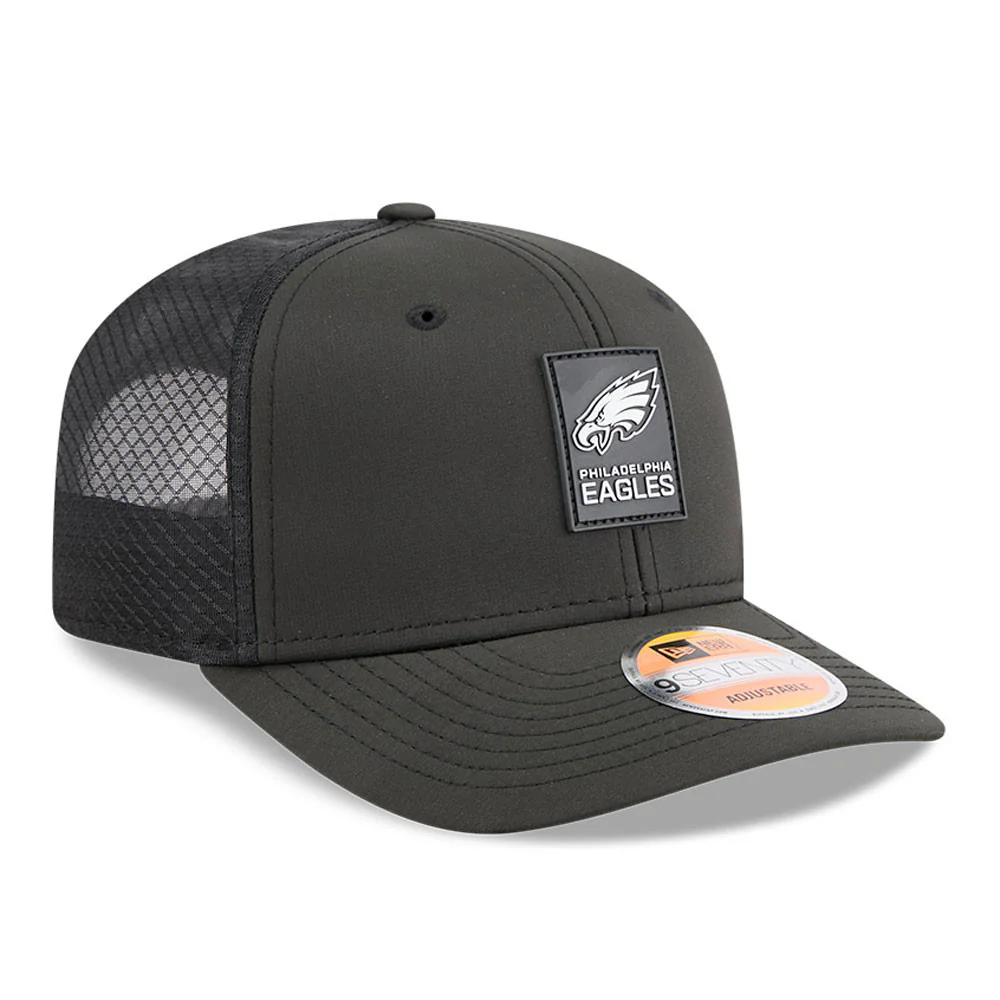 Philadelphia Eagles New Era 9Seventy 2025 NFL Sideline Performance Collection Snapback Adjustable Hat - Image 3