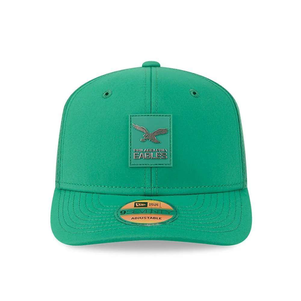 Philadelphia Eagles Retro New Era 9Seventy 2025 NFL Sideline Performance Collection Snapback Adjustable Hat - Image 2