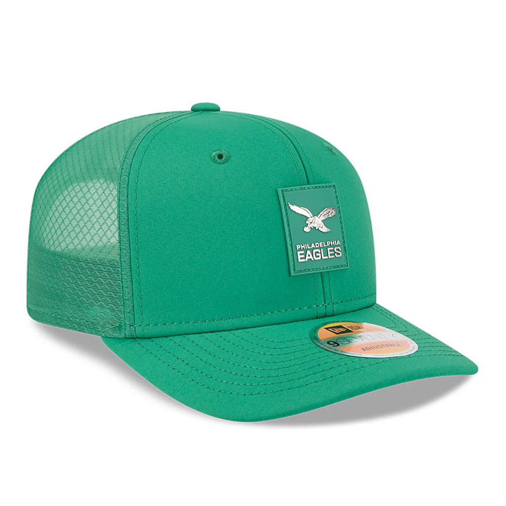 Philadelphia Eagles Retro New Era 9Seventy 2025 NFL Sideline Performance Collection Snapback Adjustable Hat - Image 3