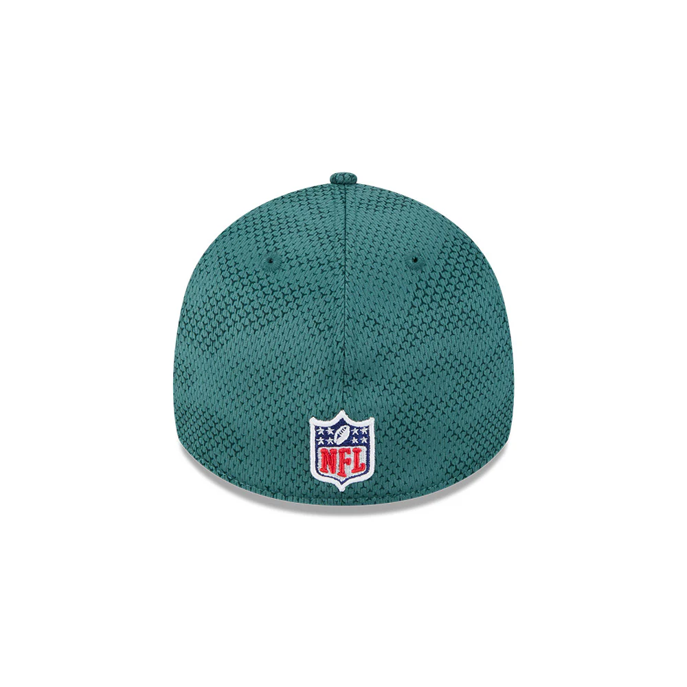 Philadelphia Eagles NFL 2024 Sideline New Era 39 Thirty Flex Hat - Green - Image 4