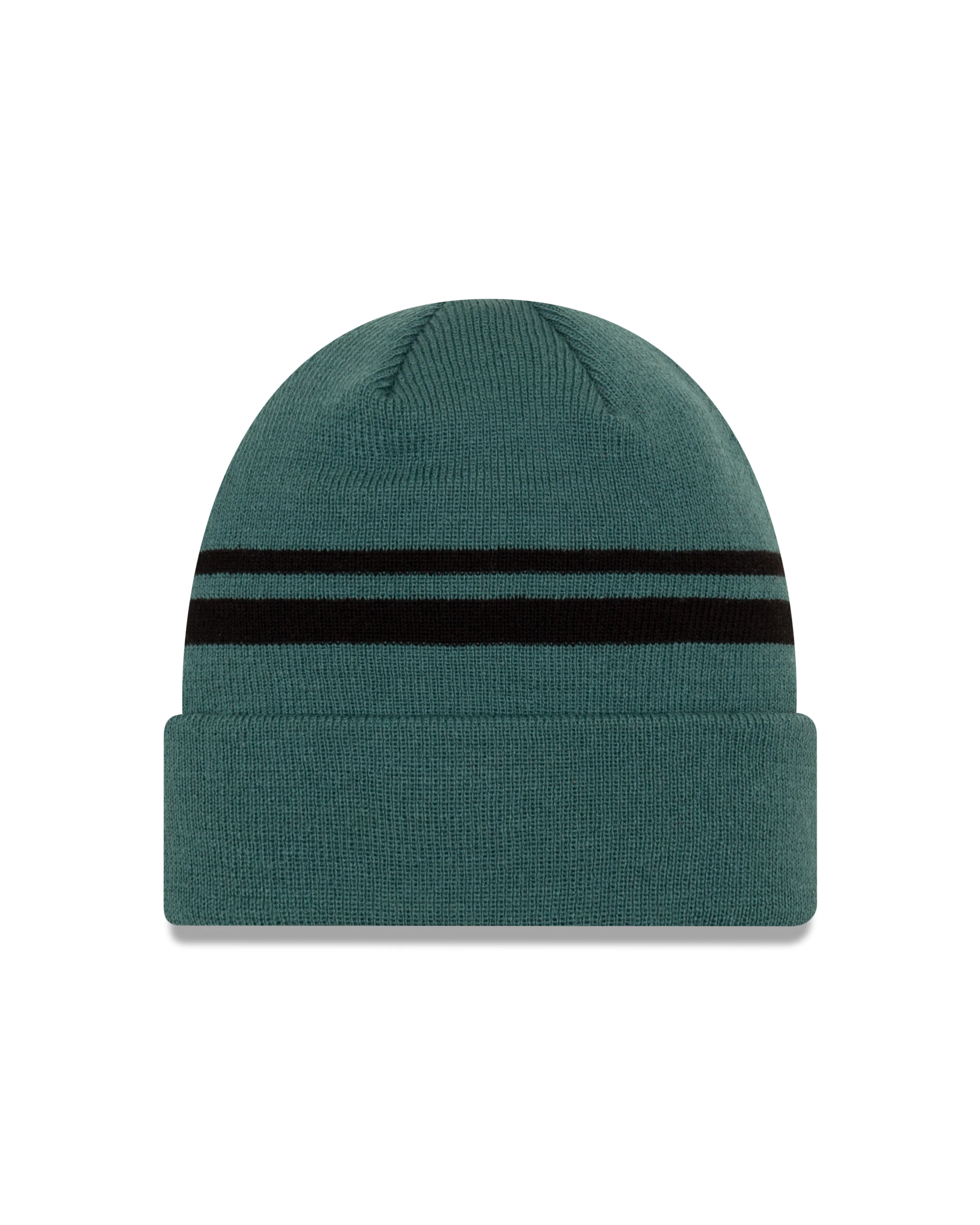 Philadelphia Eagles Primary Logo New Green Black Cuffed Knit Toque - Image 2