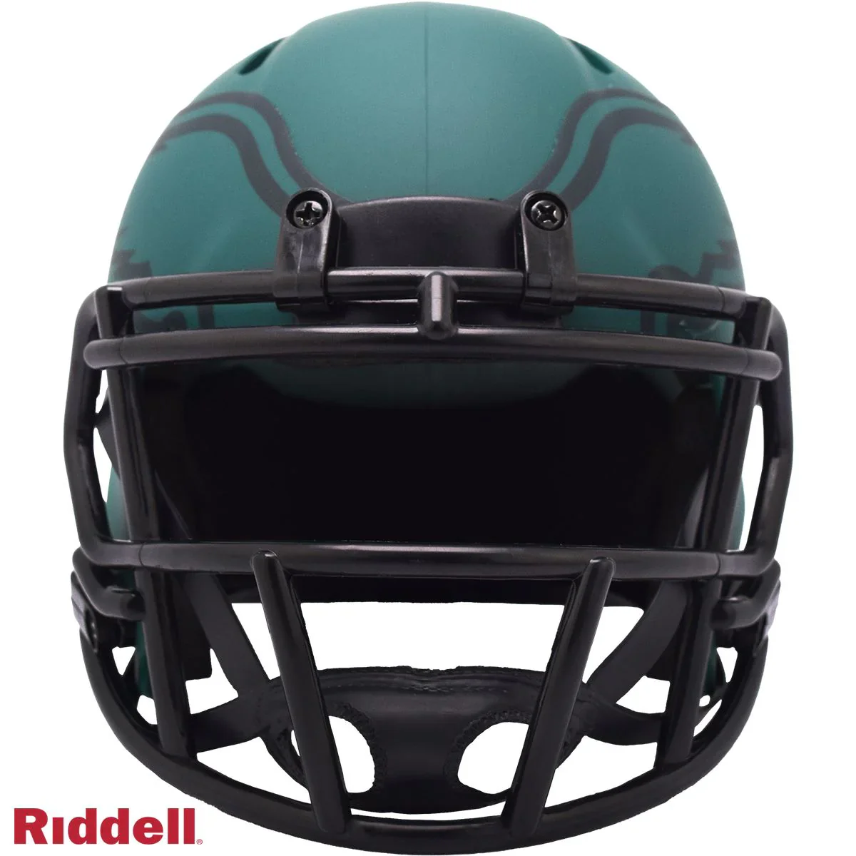 Philadelphia Eagles RAVE Riddell NFL Speed Mini Football Helmet - Image 2