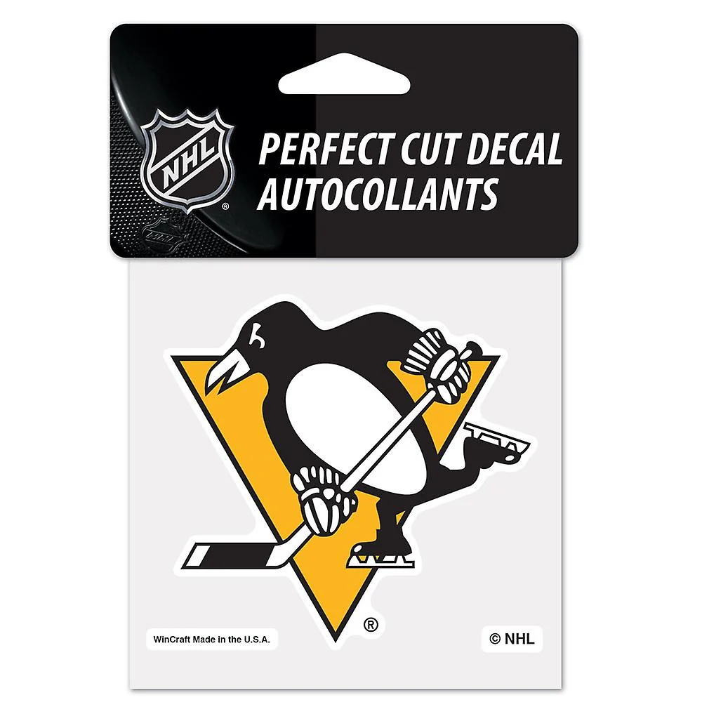 Pittsburgh Penguins 4X4 NHL Wincraft Decal