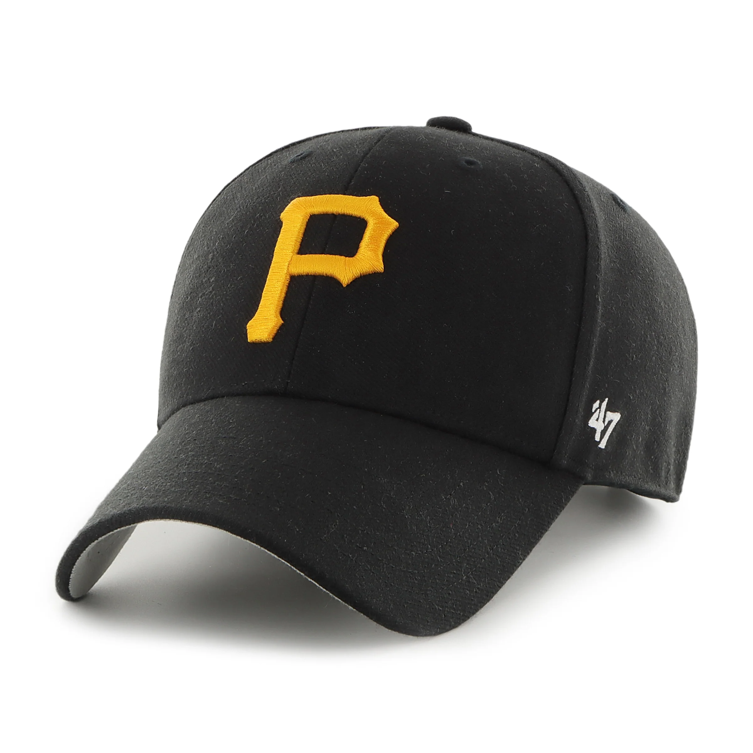 Pittsburgh Pirates 76th World Series Patch 47 Brand MVP Snapback Hat - Image 3