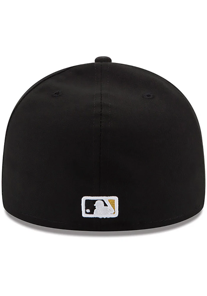 Pittsburgh Pirates Authentic Collection On-Field Black Game 59FIFTY Fitted Hat - Image 3