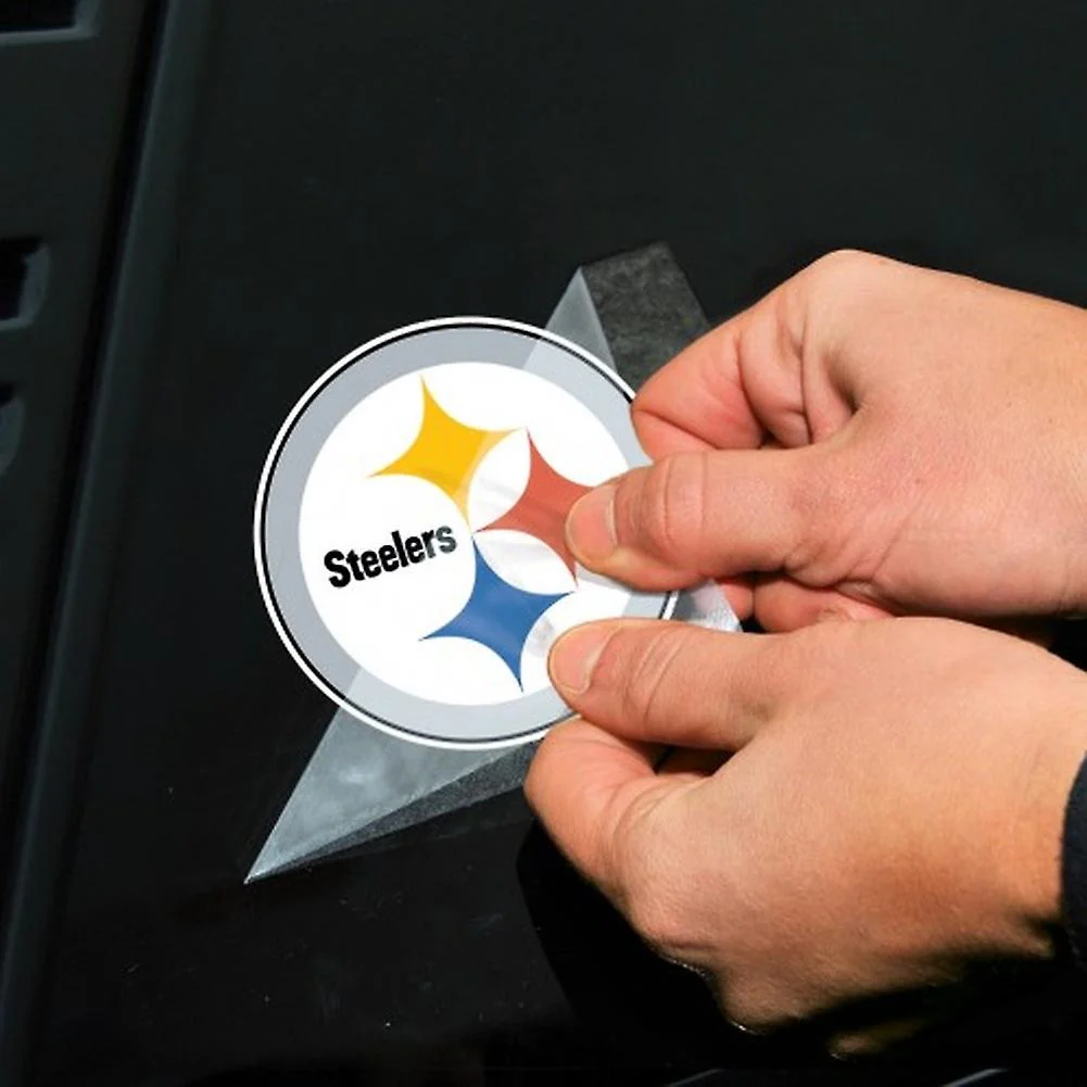 Pittsburgh Steelers 8X8 NFL Wincraft Decal - Image 2