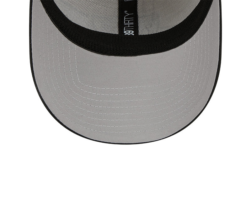 Pittsburgh Steelers New Era 2023 Historic Sideline 39THIRTY Flex Hat - Cream/Black - Image 6