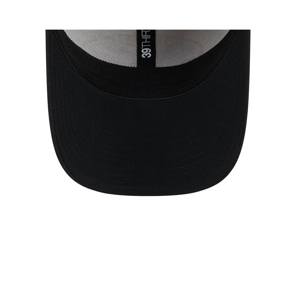 Pittsburgh Steelers New Era 2024 Sideline Historic 39THIRTY Flex Hat - Stone / Black - Image 2