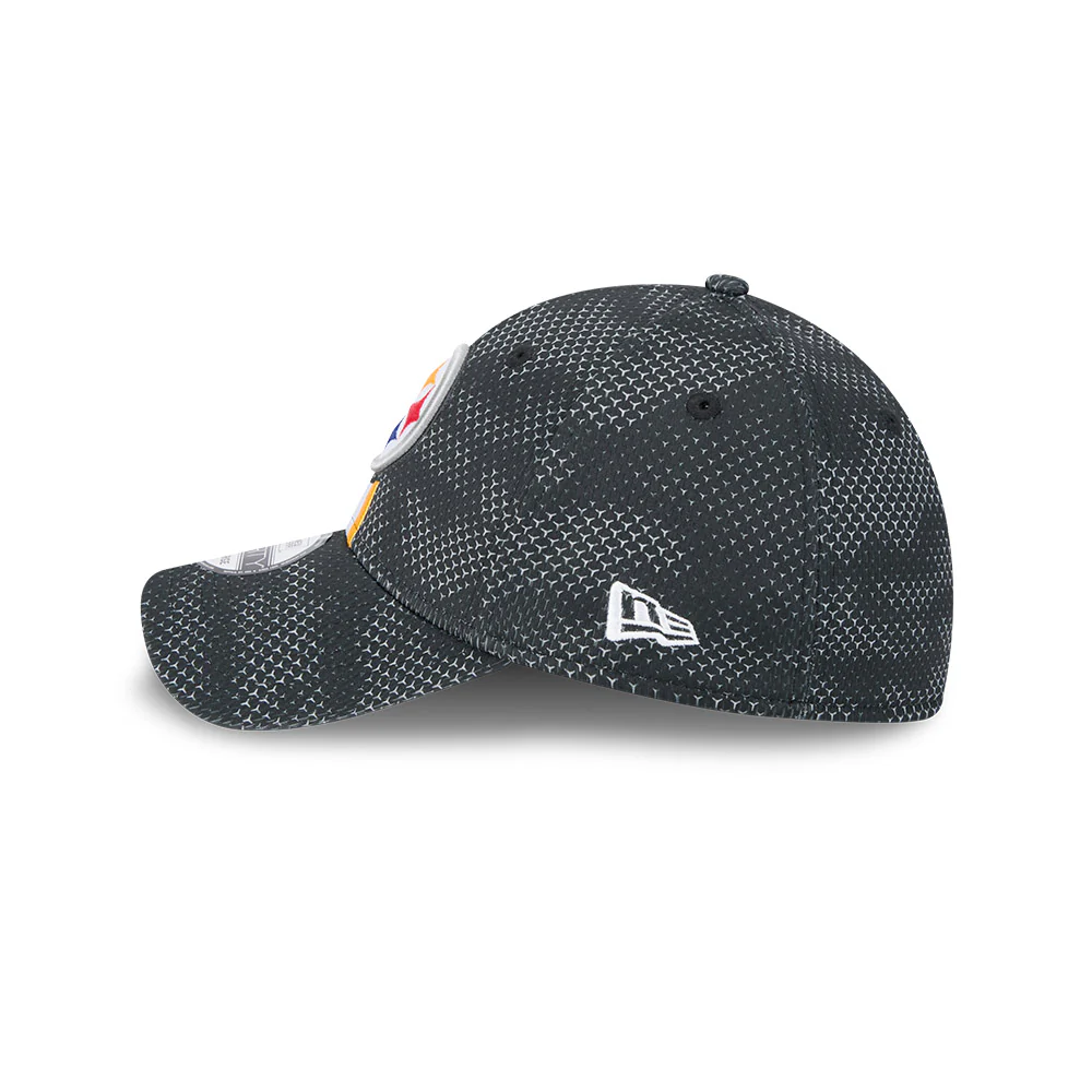 Pittsburgh Steelers NFL 2024 Sideline New Era 39 Thirty Flex Hat - Black - Image 6