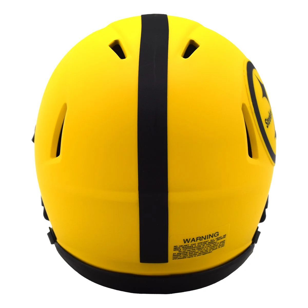 Pittsburgh Steelers RAVE Riddell NFL Speed Mini Football Helmet - Image 3