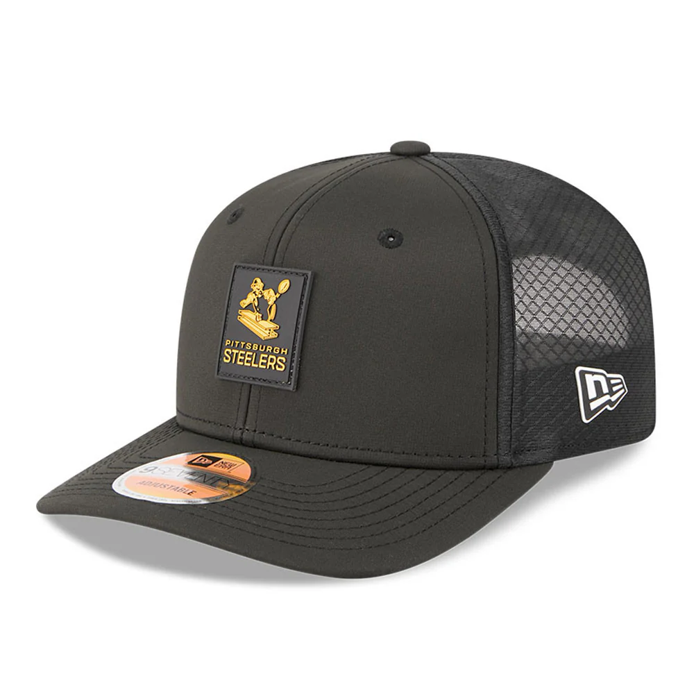 Pittsburgh Steelers Retro New Era 9Seventy 2025 NFL Sideline Performance Collection Snapback Adjustable Hat