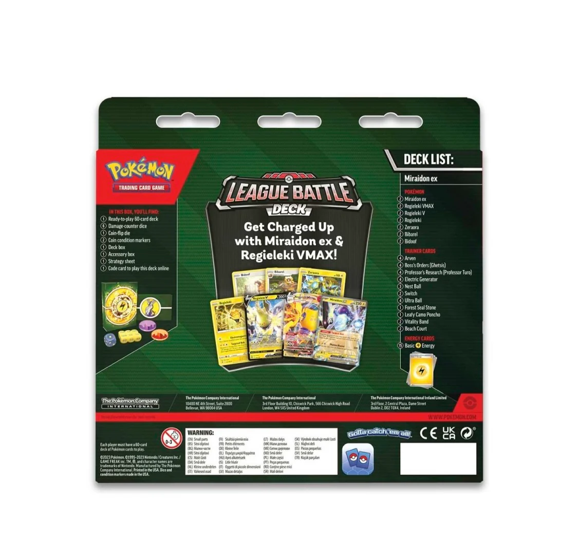 Pokemon League Battle Deck Miraidon - Image 4