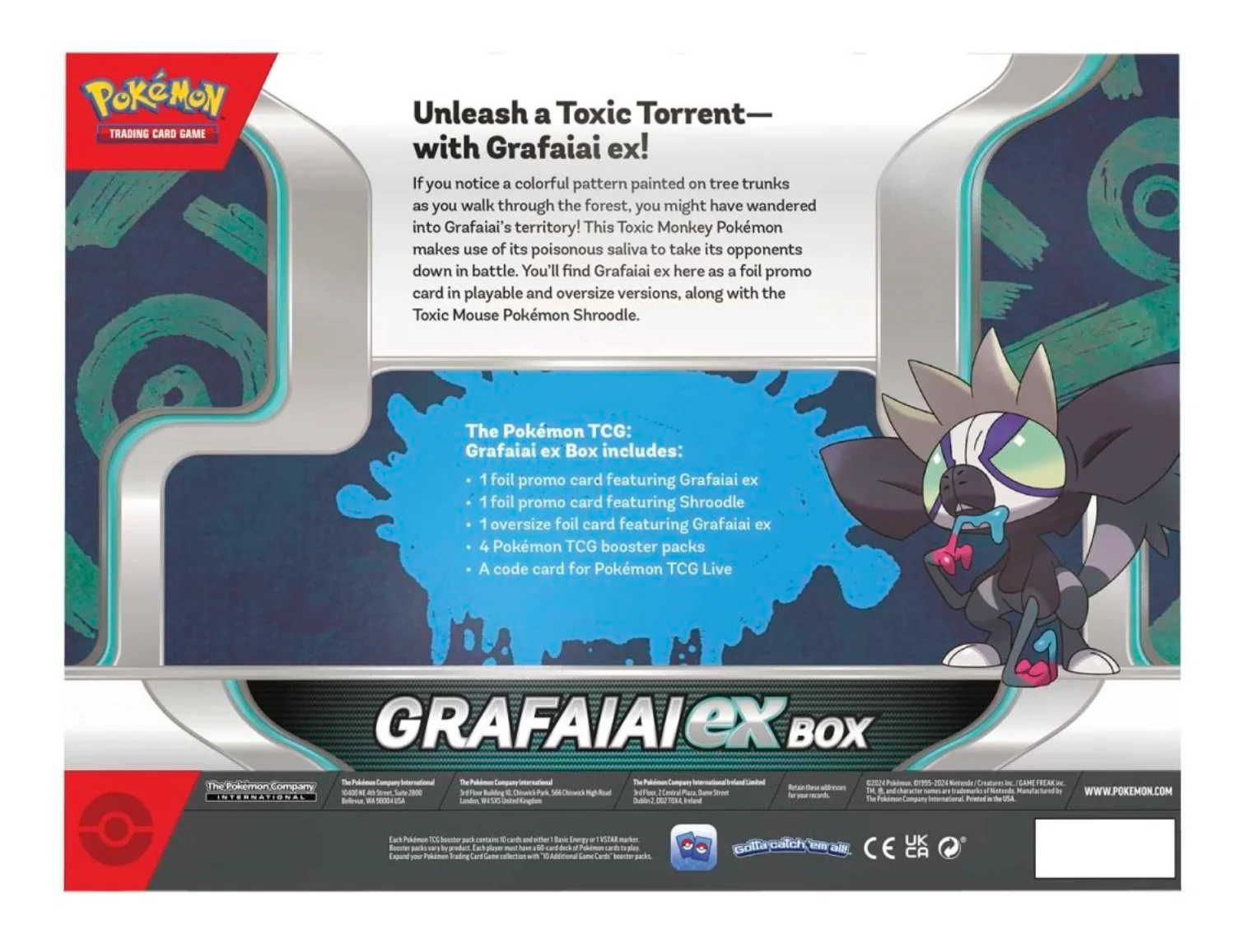 Pokémon TCG: Grafaiai ex Box - Image 2