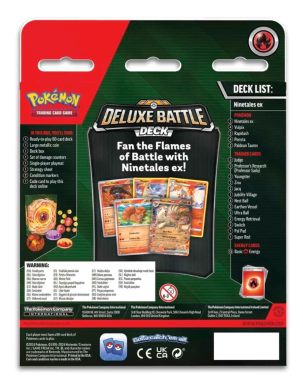 Pokémon TCG: Ninetales ex Deluxe Battle Deck - Image 2
