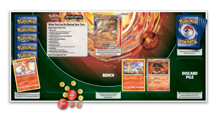 Pokémon TCG: Ninetales ex Deluxe Battle Deck - Image 3