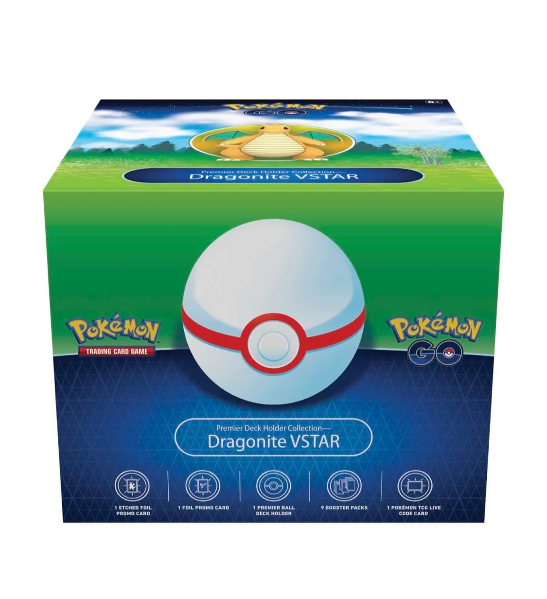 Pokémon TCG: Pokémon GO Premier Deck Holder Collection (Dragonite VSTAR) - Image 3