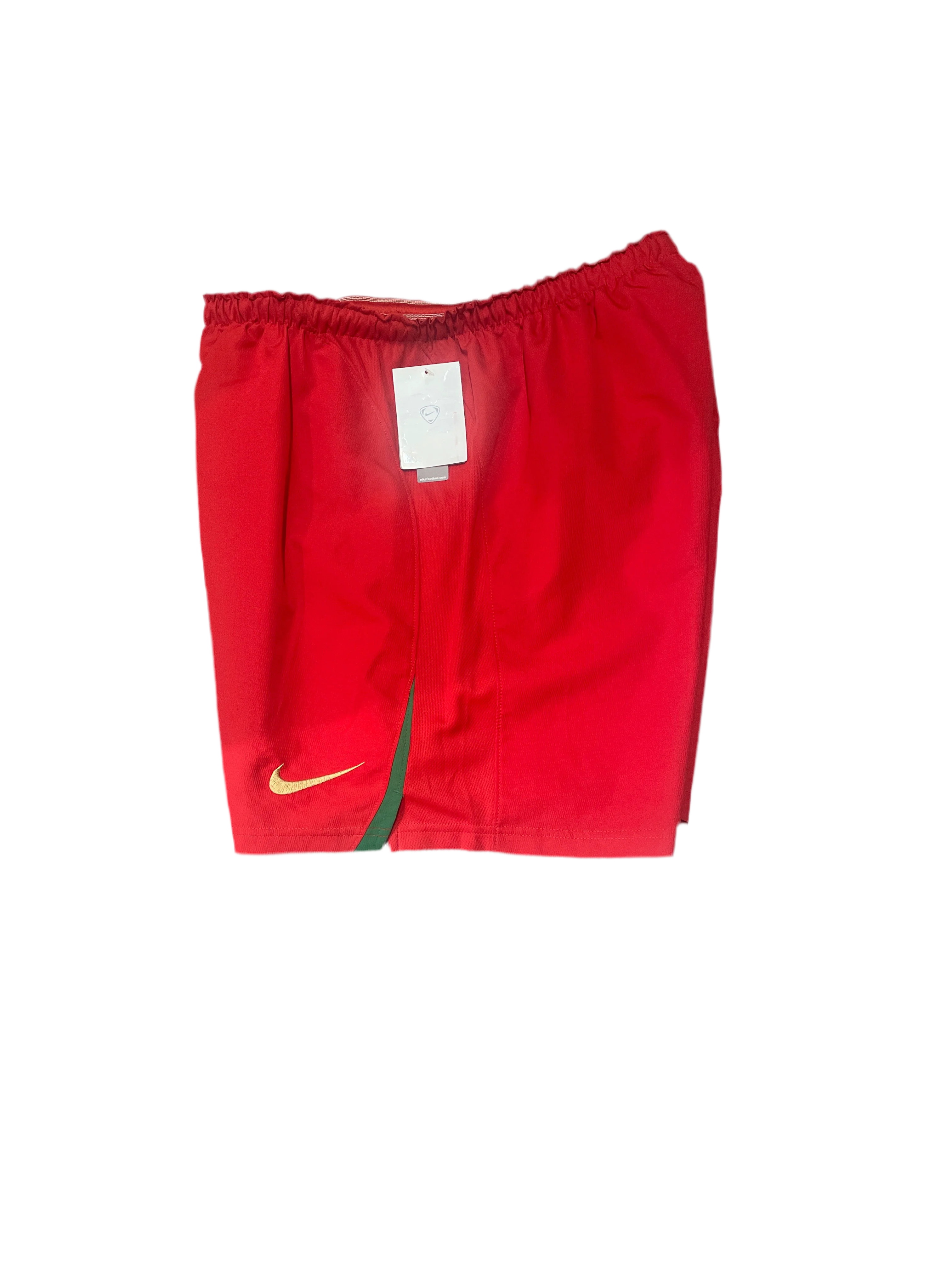 Portugal Nike 2008-10 Home Soccer Shorts - Image 3