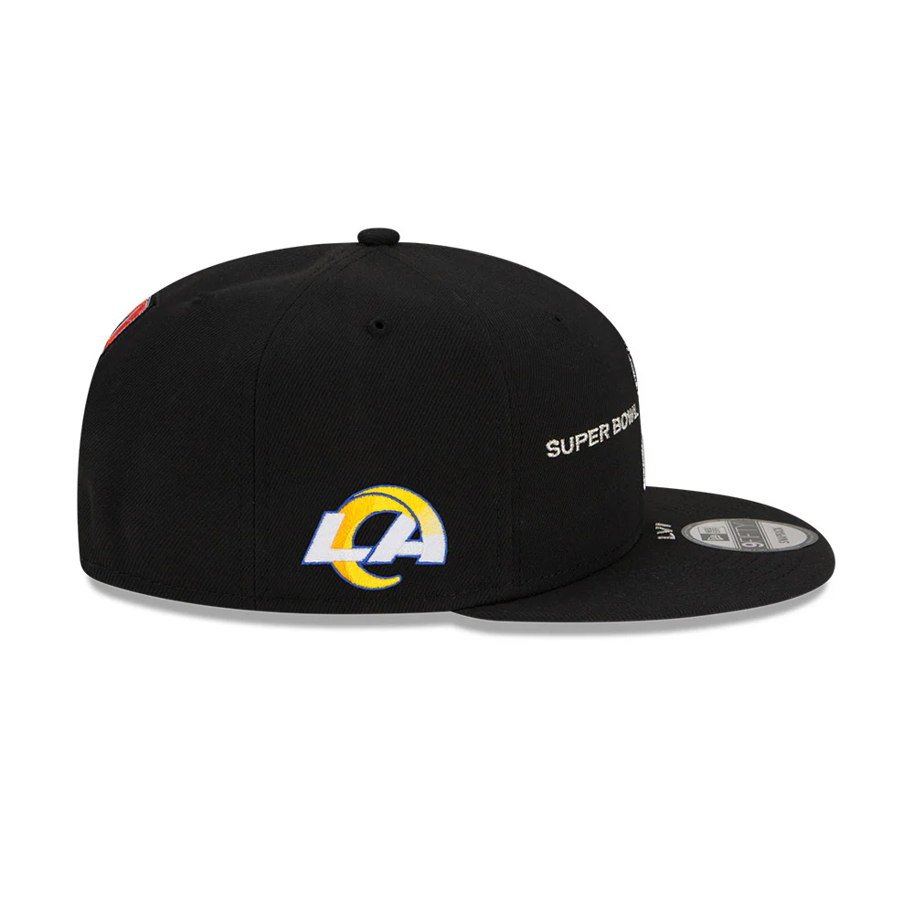 Los Angeles Rams New Era Super Bowl LVI Champions - Parade 9FIFTY Snapback Adjustable Hat - Image 6