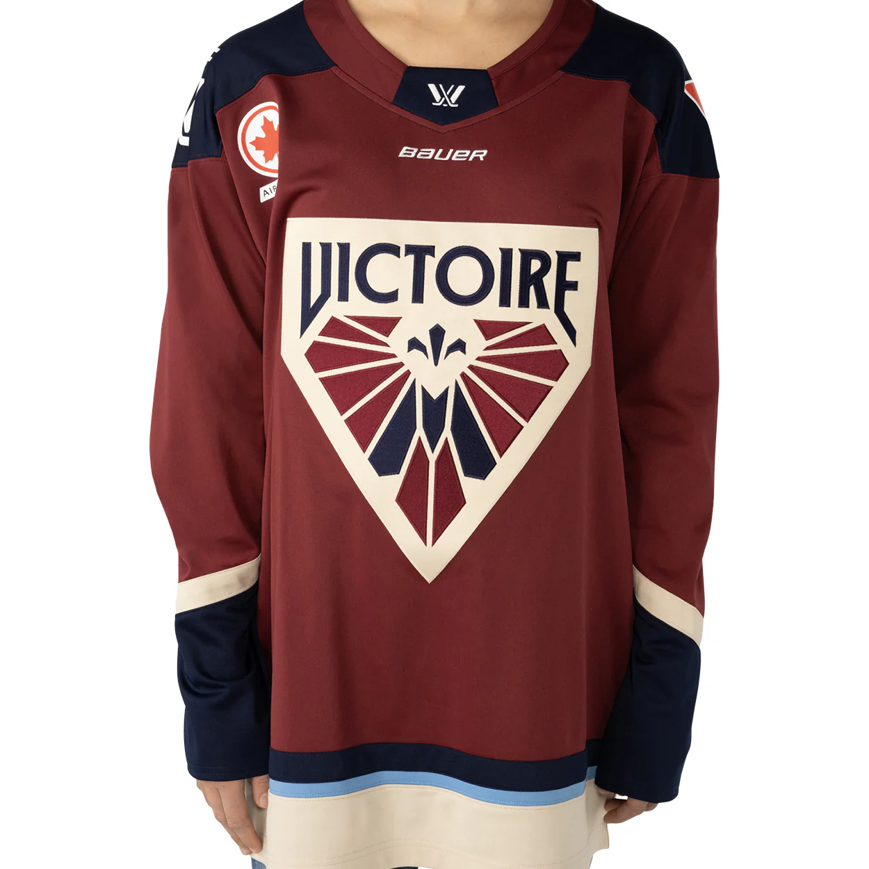 PWHL Montreal Victoire Replica Hockey Jersey - Image 3