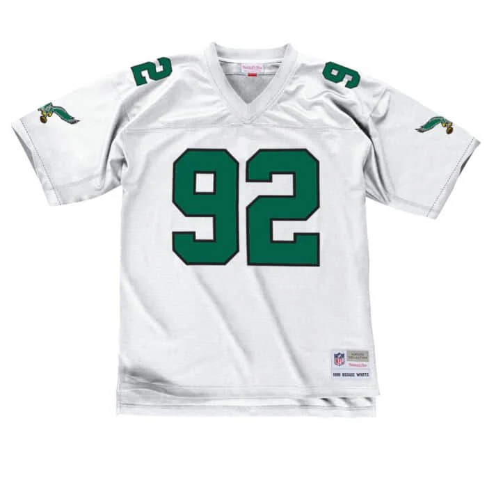 Reggie White #92 Philadelphia Eagles 1990 Mitchell & Ness Retired Legacy Jersey - White - Image 2