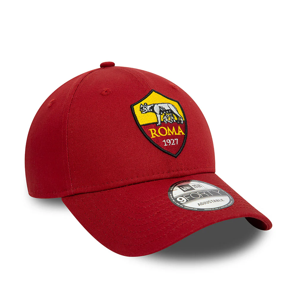 Roma New Era 9FORTY Adjustable Hat - Burgundy - Image 4