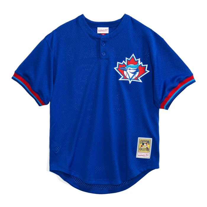 Roy Halladay #32 Toronto Blue Jays Mitchell & Ness 1999 Authentic Cooperstown Collection Batting Practice Jersey - Image 3
