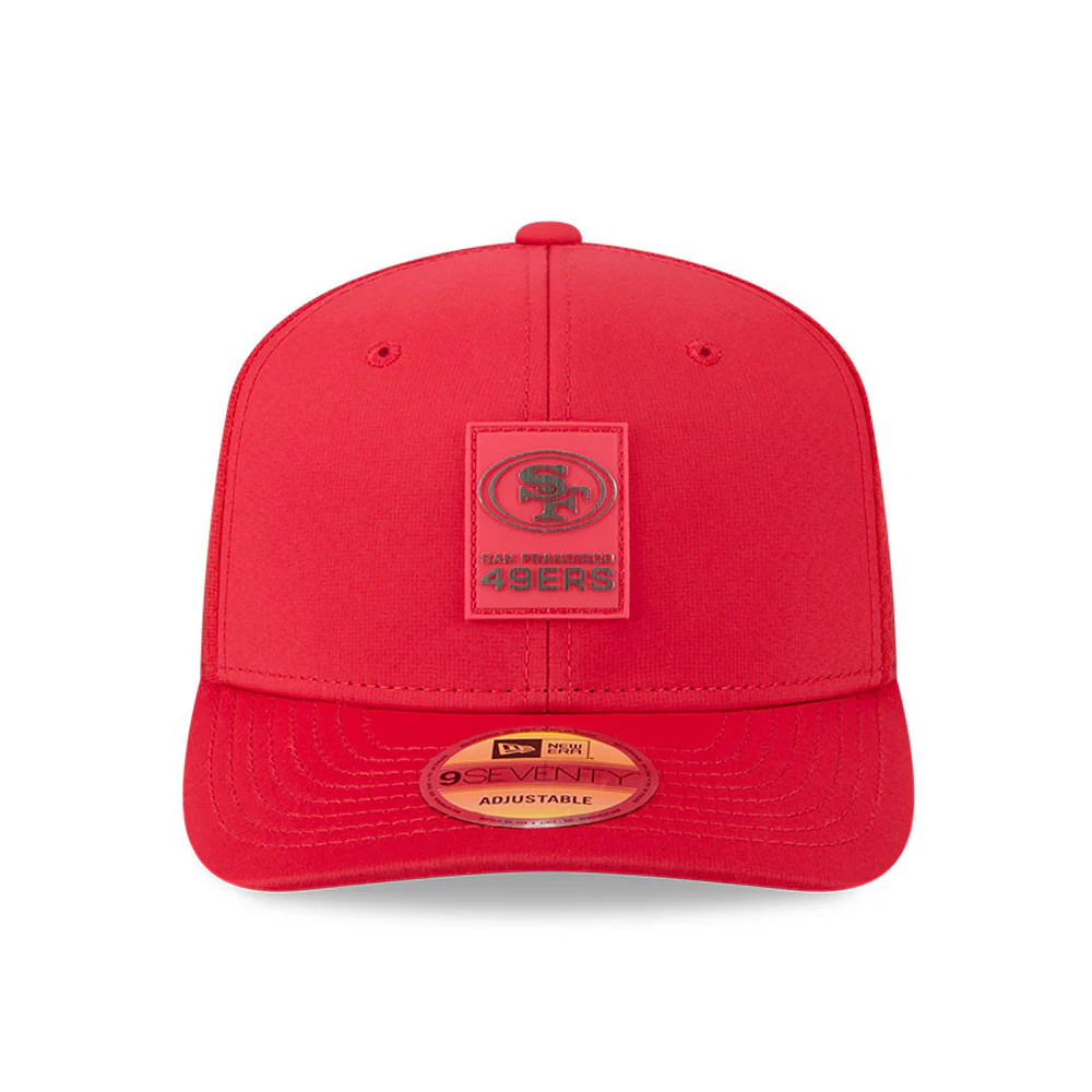 San Francisco 49ERS New Era 9Seventy 2025 NFL Sideline Performance Collection Snapback Adjustable Hat - Image 2