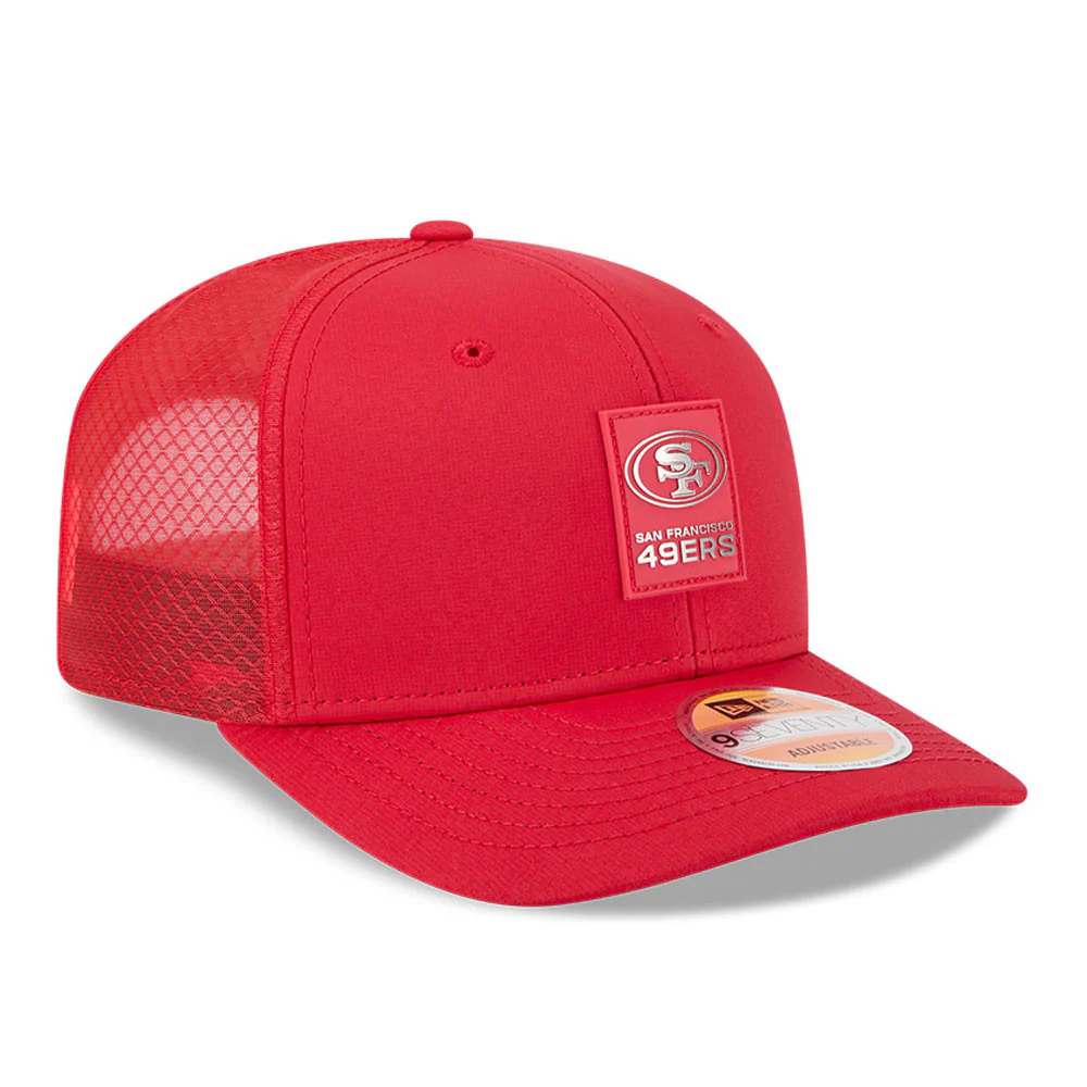 San Francisco 49ERS New Era 9Seventy 2025 NFL Sideline Performance Collection Snapback Adjustable Hat - Image 3