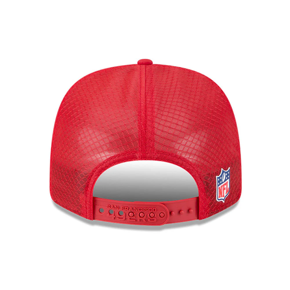 San Francisco 49ERS New Era 9Seventy 2025 NFL Sideline Performance Collection Snapback Adjustable Hat - Image 7