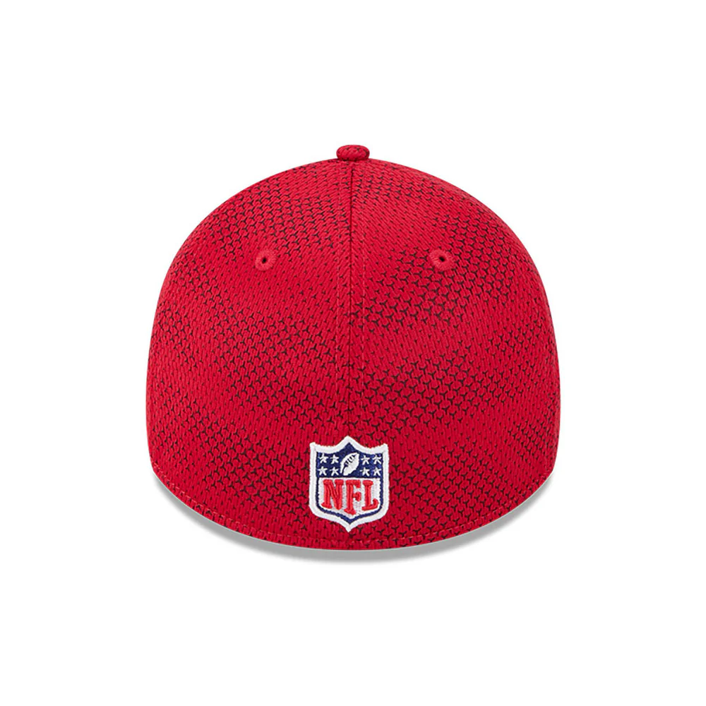 San Francisco 49ers NFL 2024 Sideline New Era 39 Thirty Flex Hat - Red - Image 4