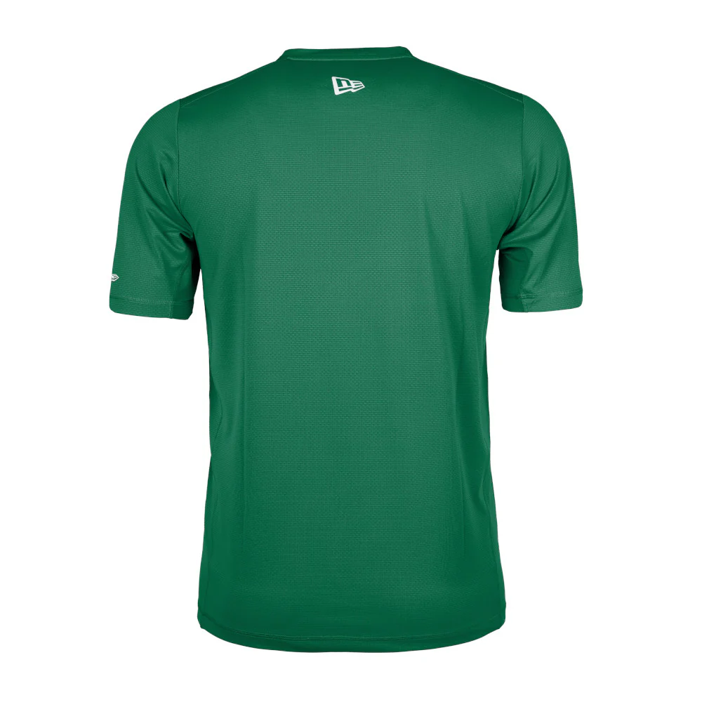 Saskatchewan Rough Riders Pitch NAV 2025 New Era T-Shirt  - Green - Image 2