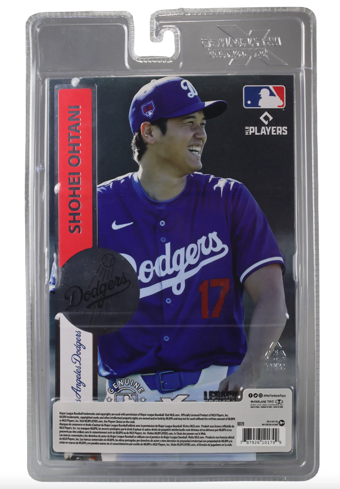 Shohei Ohtani McFarlane MLB  Sports Picks - Los Angeles Dodgers - Grey Jersey Chase - Image 2