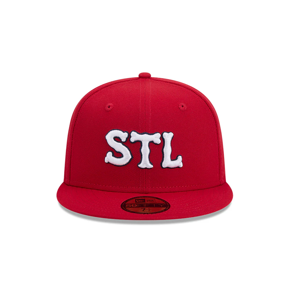 St. Louis Cardinals New Era 2024 City Connect Authentic Collection On-Field 59FIFTY Fitted Hat - Image 2
