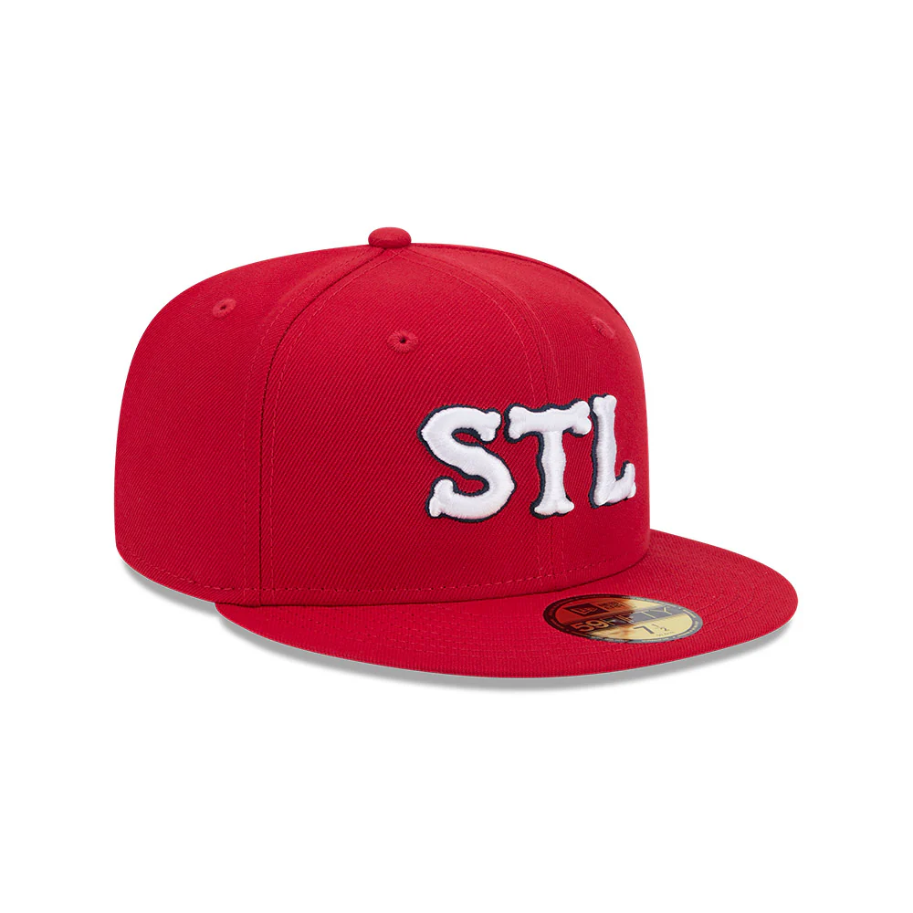 St. Louis Cardinals New Era 2024 City Connect Authentic Collection On-Field 59FIFTY Fitted Hat - Image 3