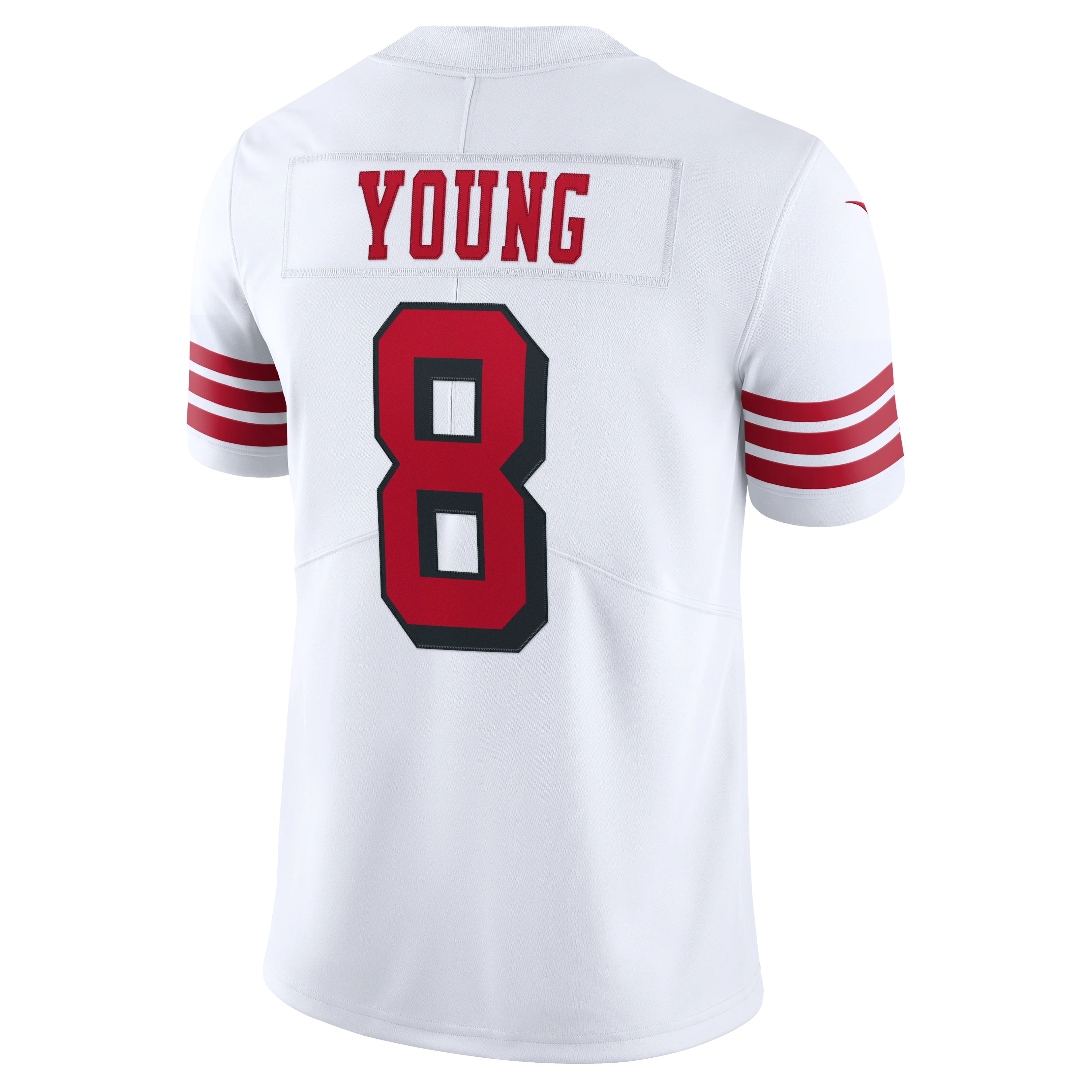 Steve Young  #8 San Francisco 49ers White Nike Vapor Untouchable F.U.S.E Limited Retired Player Jersey