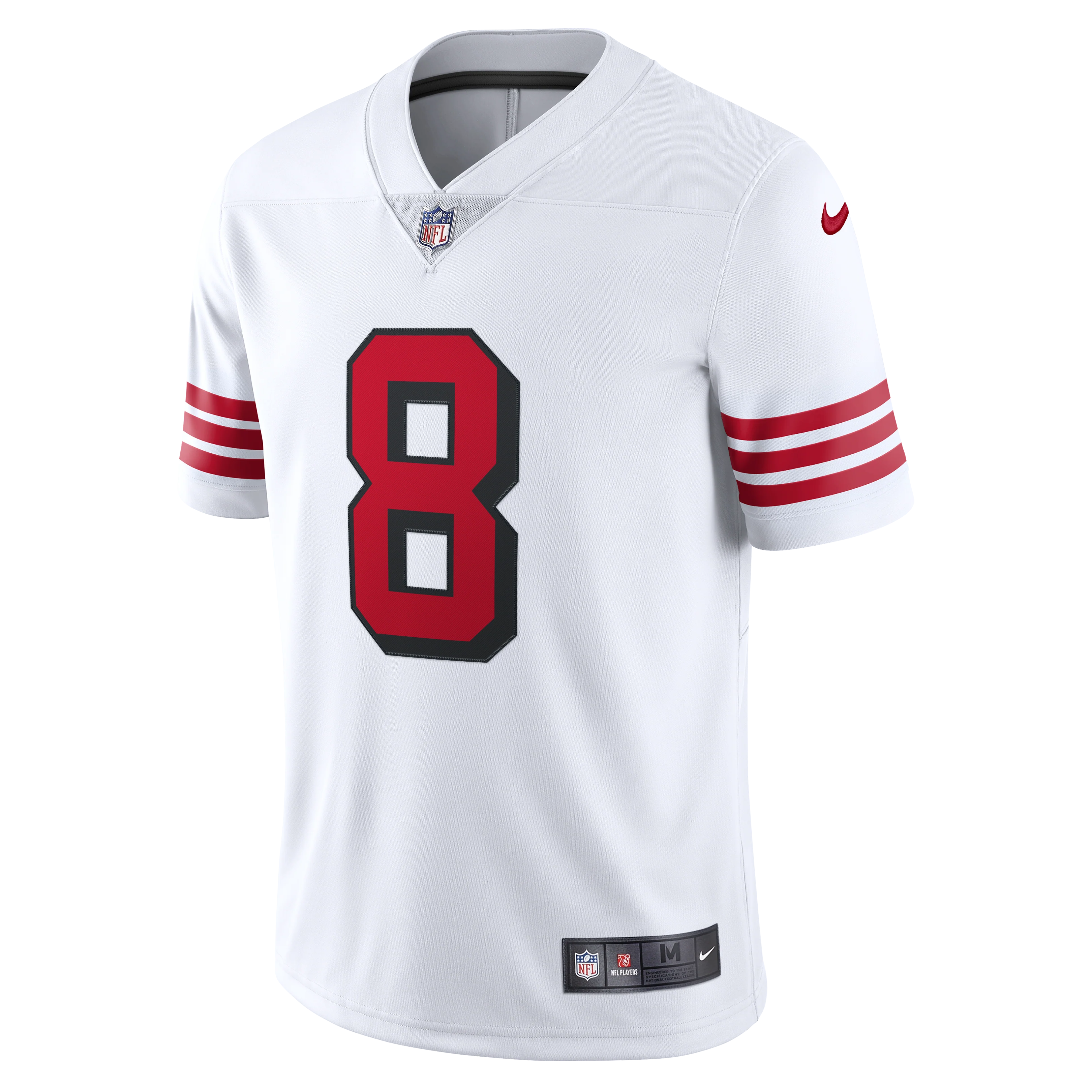 Steve Young  #8 San Francisco 49ers White Nike Vapor Untouchable F.U.S.E Limited Retired Player Jersey - Image 2