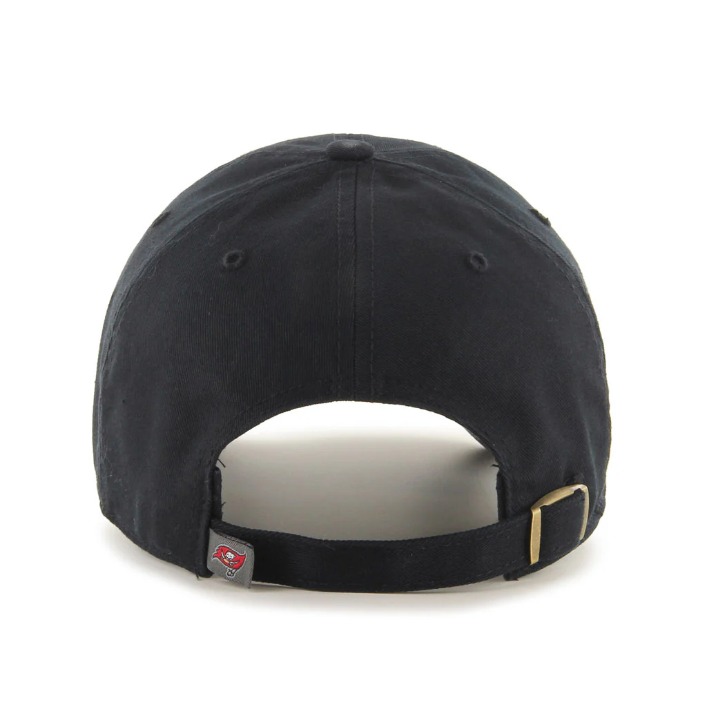 Tampa Bay Buccaneers Black Clean Up '47 Brand Adjustable Hat - Image 2