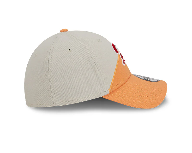 Tampa Bay Buccaneers New Era 2023 Historic Sideline 39THIRTY Flex Hat - Cream/Yellow - Image 5